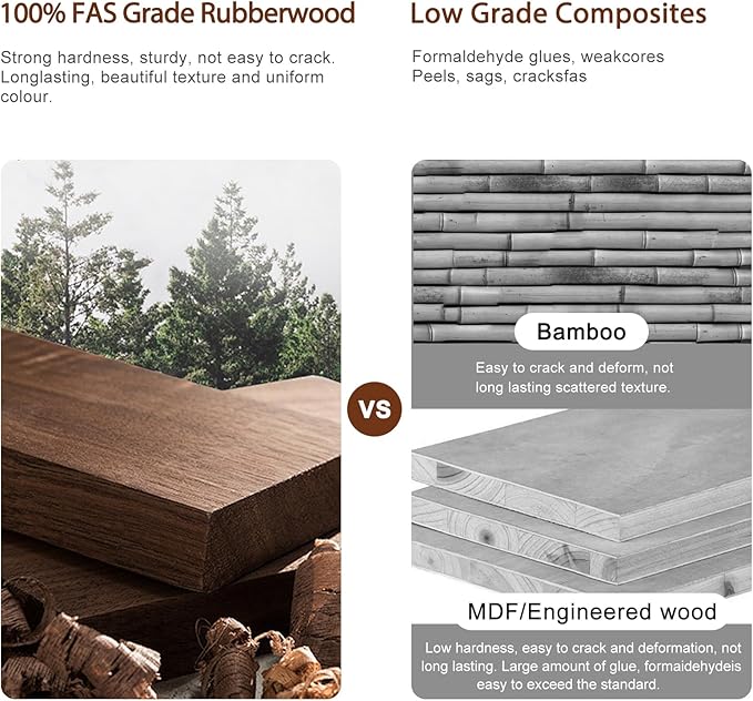 Solid Wood Overbed Bedside Table with Wheels, Adjustable Medical Tilt Top Hospital Bed Table Over The Bed, Rolling Laptop Desk, Mobile Standing Desk for Hospital and Home Use (Natural)