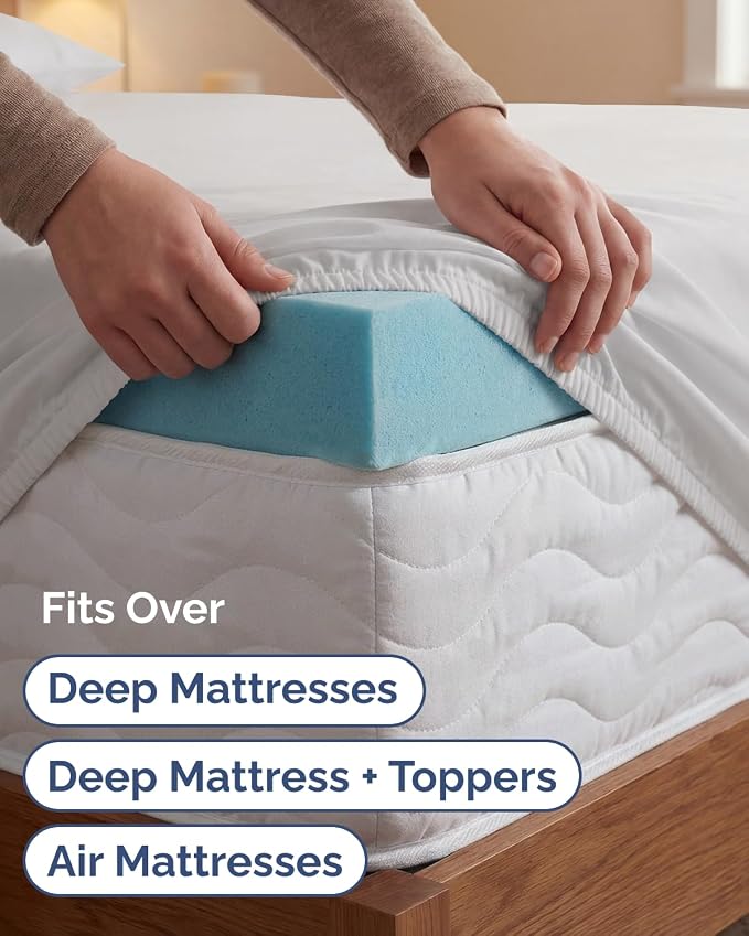 Extra Deep Twin XL Sheet Set - 4 Piece College Dorm Bed Sheets Set with Extra Deep Pockets - Ultra-Soft, Comfy & Breathable Bedding for Women, Men, Kids & Teens - Wrinkle & Fade Resistant - Light Grey