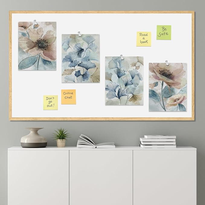 SIGNWIN Adhesive Canvas Poster Botanical Floral Nature Wilderness Photography Realism Decorative Rustic Cozy Zen for Living Room, Bedroom, Office - 12"x16"x 4