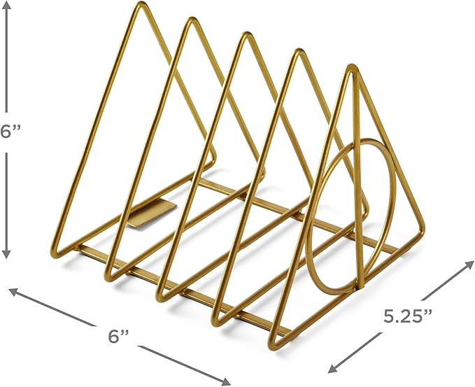 Hallmark Harry Potter Letter Holder (Deathly Hallows) Office Supplies, Gift for Fans, Boss, Teacher, Administrative Assistant