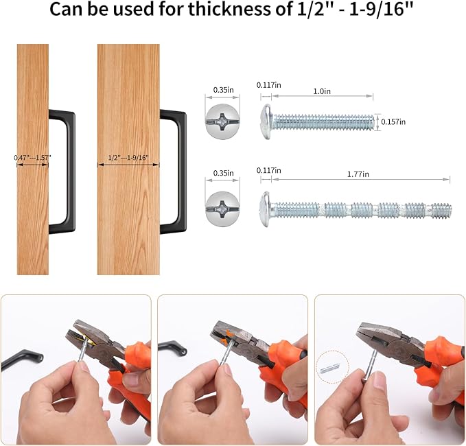 10 Pack 12.6 Inch(320mm) Hole Center Brushed Champagne Bronze Modern Cabinet Pulls Kitchen Cabinet Handles Kitchen Cabinet Hardware Timeless Drawer Pulls for Dresser Wardrobe, Champagne(12.6x10)