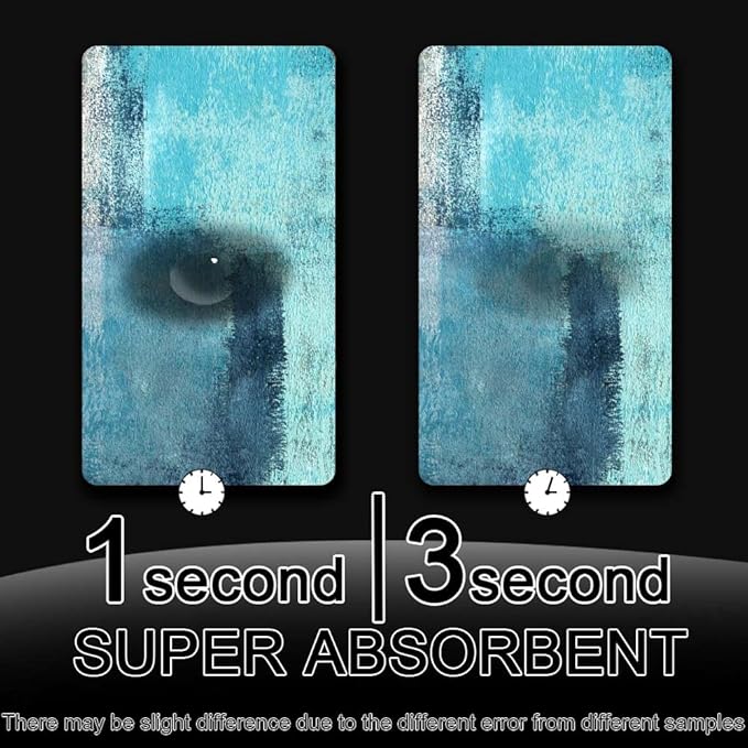 Bath Mat Rug,Blue Ocean Non Slip Quick Dry Super Absorbent Thin Bathroom Rugs Fit Under Door-Easy to Clean Bathroom Floor Mats-Shower Rug for Shower Sink Bathtub(20" x 31"in)