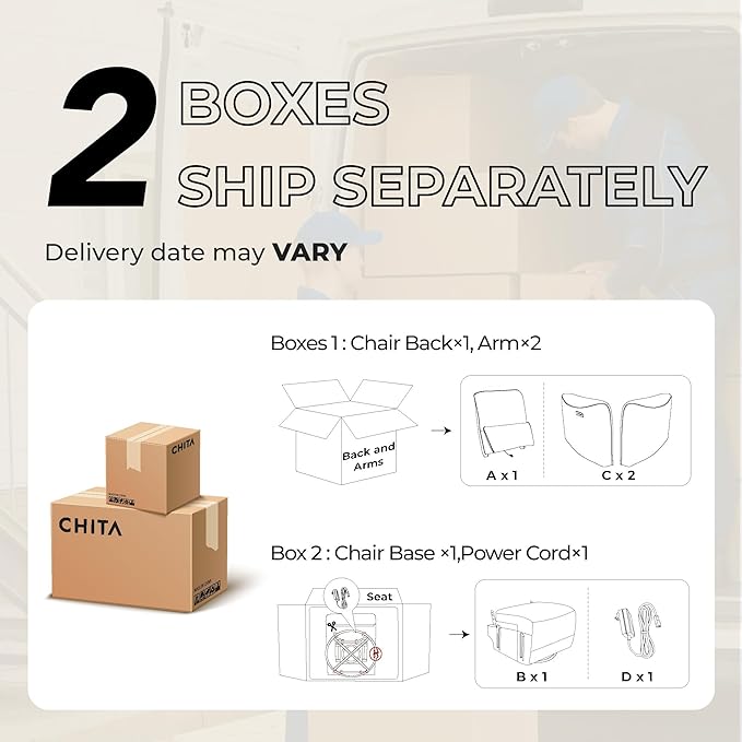 CHITA Oversized Power Recliner Chair Swivel Glider for Big and Tall, FSC Certified Living Room Nursery Rocking Chair with Lumbar Support, Linen