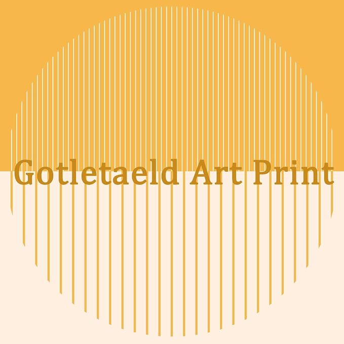 Geometric Line Wall Art Abstract Shape Prints Bauhaus 1923 Poster Beige and Yellow Wall Art Mid Century Modern Artwork Bauhaus Exhibition Poster Boho Modern Pictures for Living Room 16x24inch Unframed