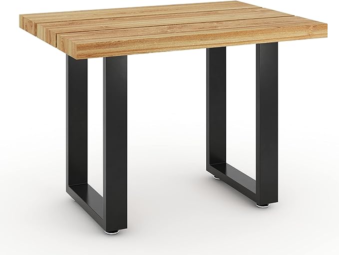 16” Bench Legs,Metal Table Legs Heavy Duty Furniture Legs 16",Coffee Table Legs Side Table Legs,16”Height 11”Wide,Set of 2
