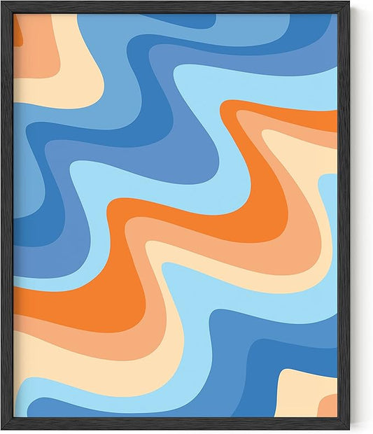 HAUS AND HUES Beach Prints Wall Art – Ocean & Tropical Beach Posters for Walls, Coastal Artwork, Aesthetic Seaside Decor (16x20, Unframed)