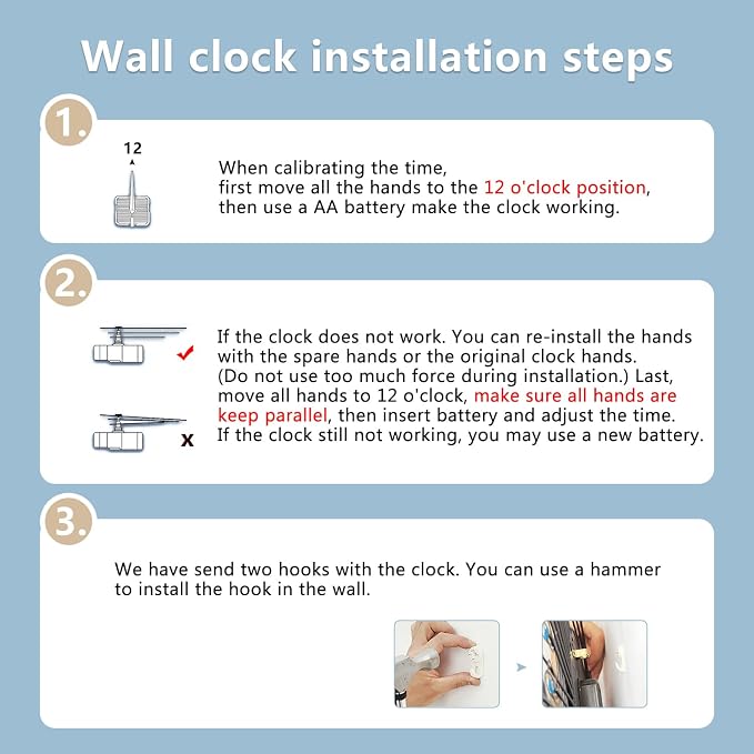Modern Wall Clock for Living Room Decor Large Bedroom Silent Decorative Wall Watch Metal Quiet Crystal Kitchen Big Office Farmhouse Frameless 25.6 Inch