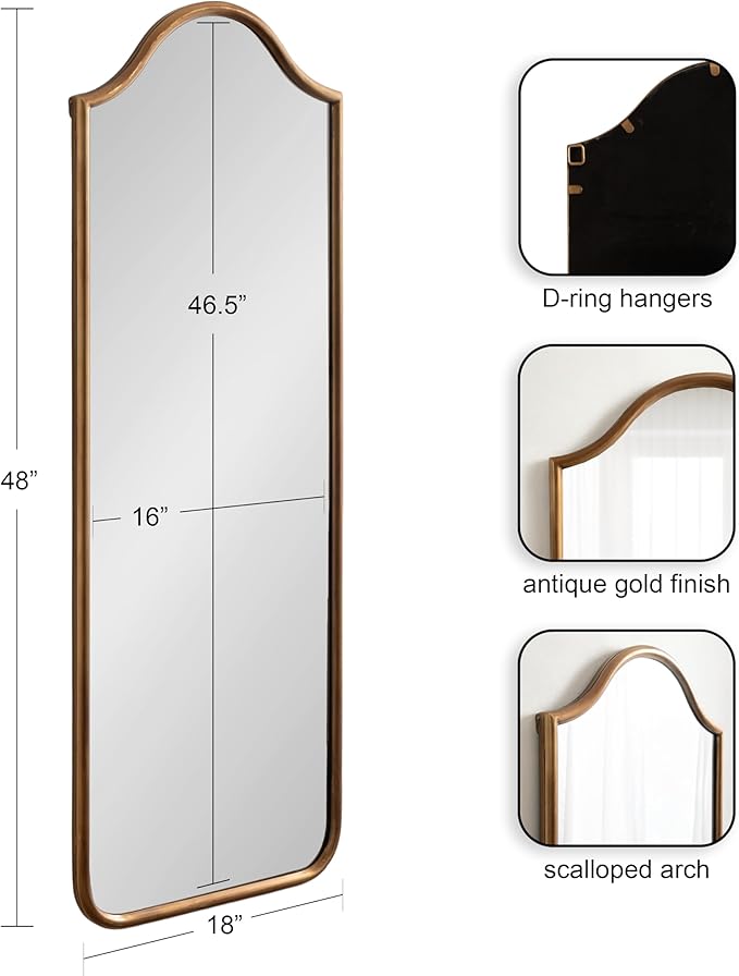 Fellows Framed Arch Wall Mirror