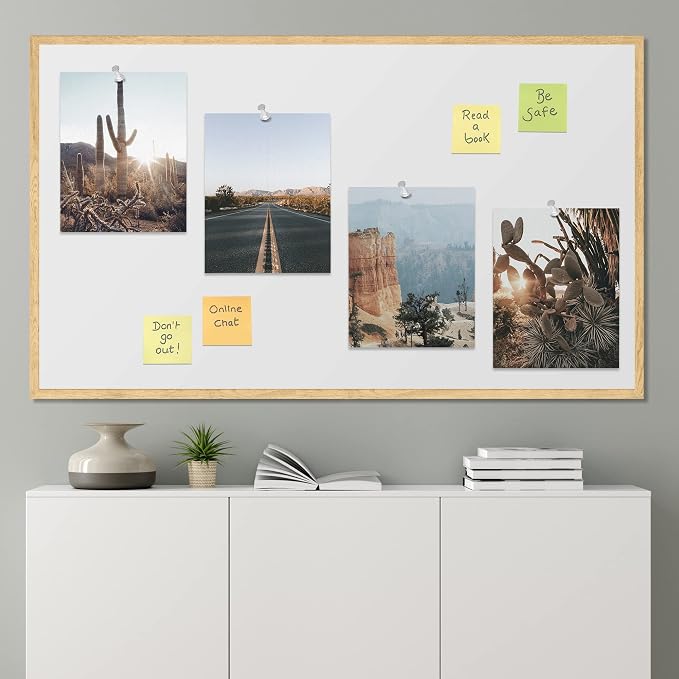 SIGNWIN Adhesive Canvas Poster Southwest Texas Arizona Saguaro Cactus Desert Landscape Nature Wilderness Photography Modern Art Decorative Zen Relax/Calm Multicolor Scenic for Bedroom - 12"x16"x4