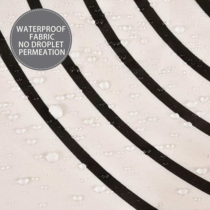 Boho Mid Century Extra Long Shower Curtain, Minimalist Abstract Arch Simple Sun Modern Machine Washable Waterproof Fabric for Bathroom Decor Bathtub with 12 Hooks 72Wx84H