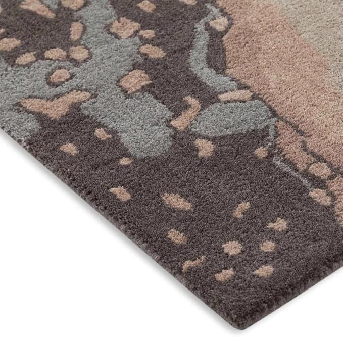 Hand Tufted Area Rug – Premium Soft Modern Carpet for Living Room, Bedroom & Home Trendy Modern Home Rug 4' x 6' (Rectangular) Black,White