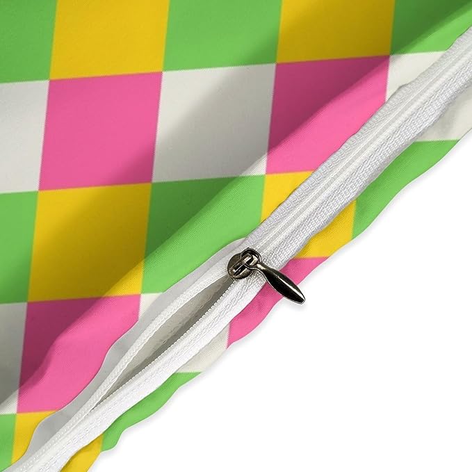 Rainbow Duvet Cover Set, Rainbow Lines Pattern Spectrum of Colors Abstract Art Decorative，Aesthetic Abstract Art Bedding 3 Piece (1 Duvet Cover 86"x70" + 2 Pillow Sham 20"x30")