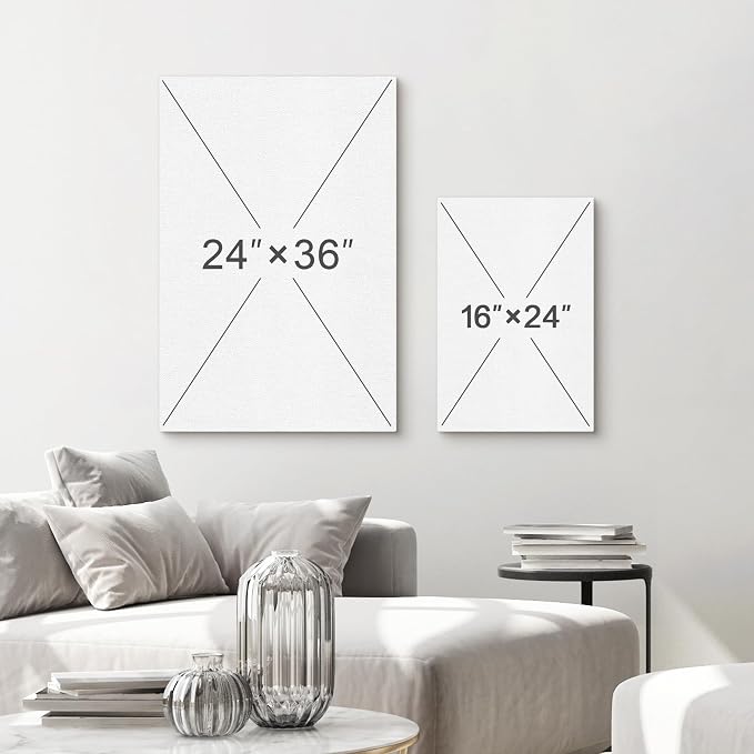 wall26 Canvas Print Wall Art Set Creation of Adam by Michelangelo Cultural Historic Oil Painting Fine Art Reproduction Scenic Colorful for Living Room, Bedroom, Office - 24"x36" x 3 Panels