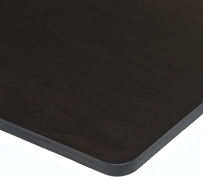 Furinno Simplistic 31-Inch Black Computer Desk, Small Office Desk, Rectangular Home Office Desk with Drawers, Gaming Desk for Home Office, Bedroom, Study Room, Black Espresso