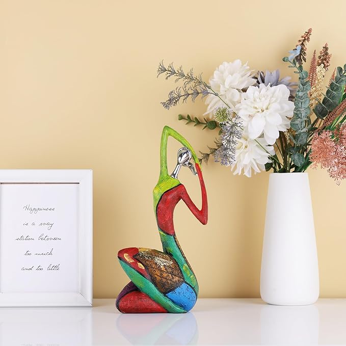Yoga Statues Figurines for Home, Colorful Abstract Women Figurines, Minimalist Abstract Art Woman Statues, Modern Living Room Room Porch Centerpieces Bookcase Entryways Desktop Decor Crafts