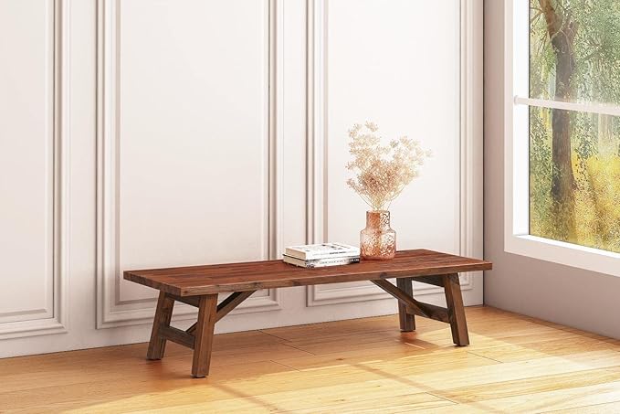 Rasmus Accent Plant Table [Chestnut Wire-Brush]
