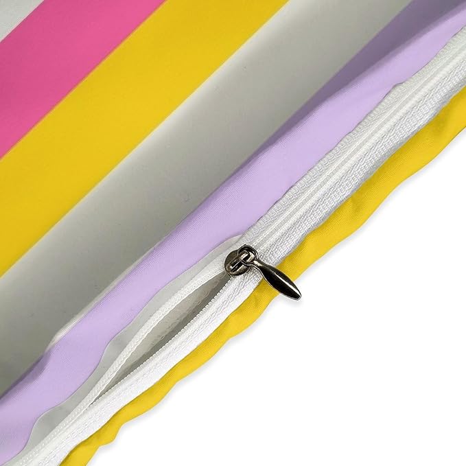 Rainbow Duvet Cover Set, Rainbow Lines Pattern Spectrum of Colors Abstract Art Decorative，Aesthetic Abstract Art Bedding 3 Piece (1 Duvet Cover 90"x90" + 2 Pillow Sham 20"x30")