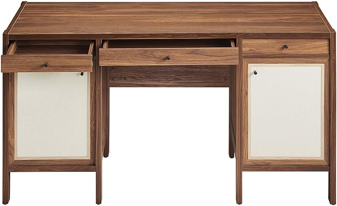 Modway Capri Office-desks, Walnut