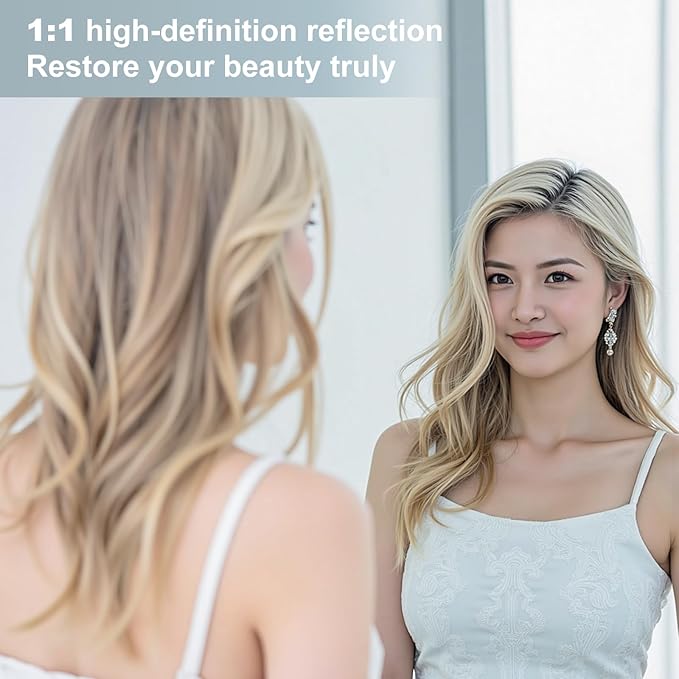 Dewfig Arched White Full Length Mirror, 64"X21" Large Floor Mirror, Full Body Mirrors for Leaning or Hanging, Standing Mirrors for Bedroom, Living Room,Dressing Room, Aluminum Alloy Frame, White