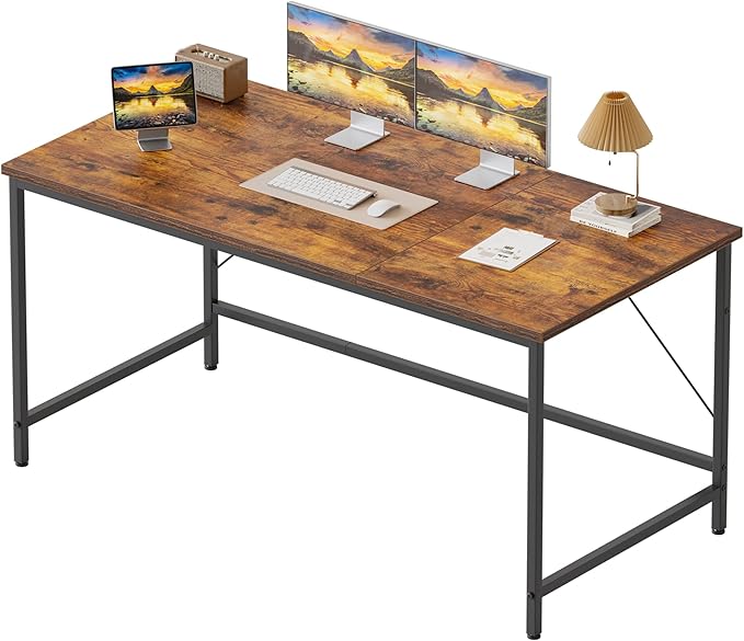 Mericonia 48 inch Computer Desk, Gaming Desk for Small Spaces, Modern Simple Style Table for Home Office, Study Student Writing Table