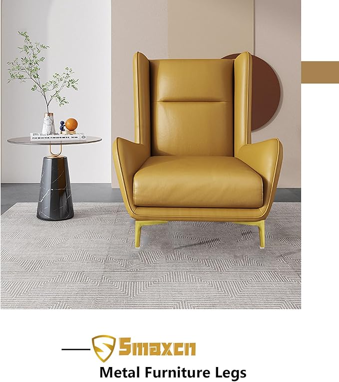 4.7 inch/12cm Shiny Gold Metal Furniture Legs Set of 4, DIY Replacement for Short Cabinet Legs, Sofa Legs, Small Dresser Legs