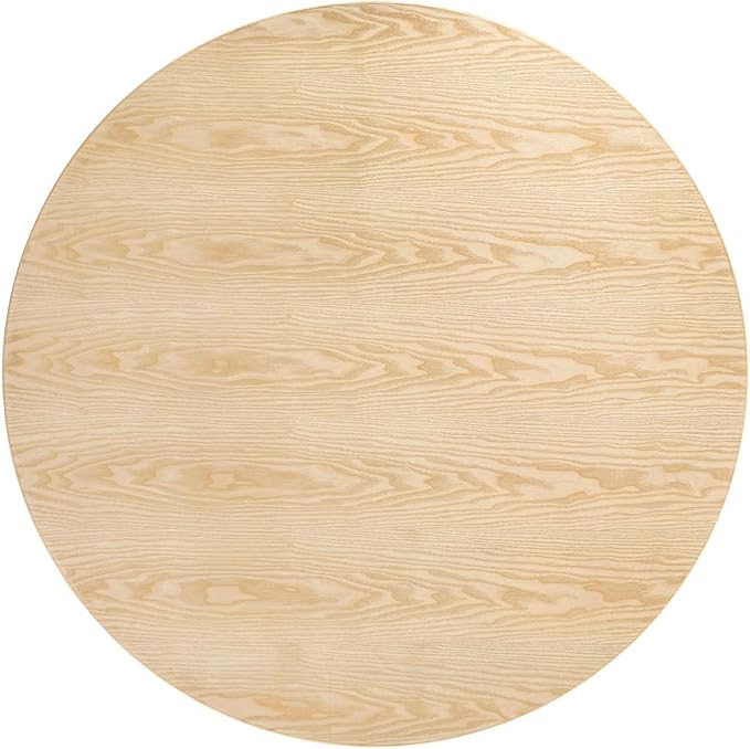 Modway Lippa Dining Table, 48", Black Natural