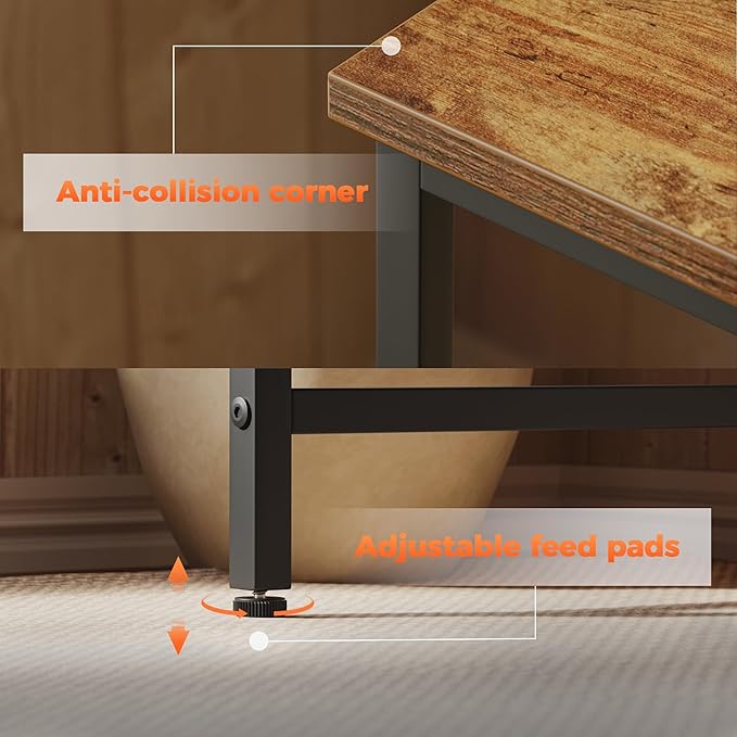 Mericonia 32 inch Computer Desk, Gaming Desk for Small Spaces, Modern Simple Style Table for Home Office, Study Student Writing Table