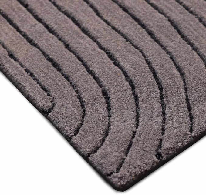 Hand Tufted Area Rug – Premium Soft Modern Carpet for Living Room, Bedroom & Home Trendy Modern Home Rug 6'7" x 8'7" (Rectangular) Green