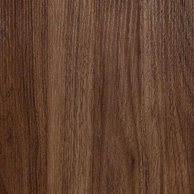 48 Inch Long Floating Shelves for Wall Set of 2, 12"D Wood Grain Bathroom Shelves with Invisible Brackets, Easy Install Engineered Wood Storage Shelves for Kitchen, Living Room, Bedroom, Walnut Finish