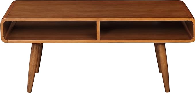 Boraam Halmstad Rectangular Coffee Table - Rich Walnut