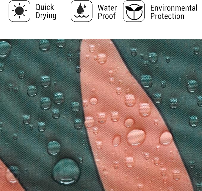Boho Extra Long Shower Curtain, Mid Century Modern Abstract Minimalist Beige Neutral Machine Washable Waterproof Fabric for Bathroom Decor Bathtub with 12 Hooks 72Wx78H
