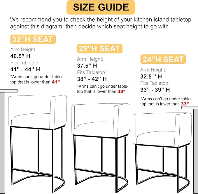 Contemporary Cream Linen Bar Stool, 29" Upholstered Fabric Counter Height Barstool Kitchen Counter Island Stool with Screwed Together Chrome Finish Base