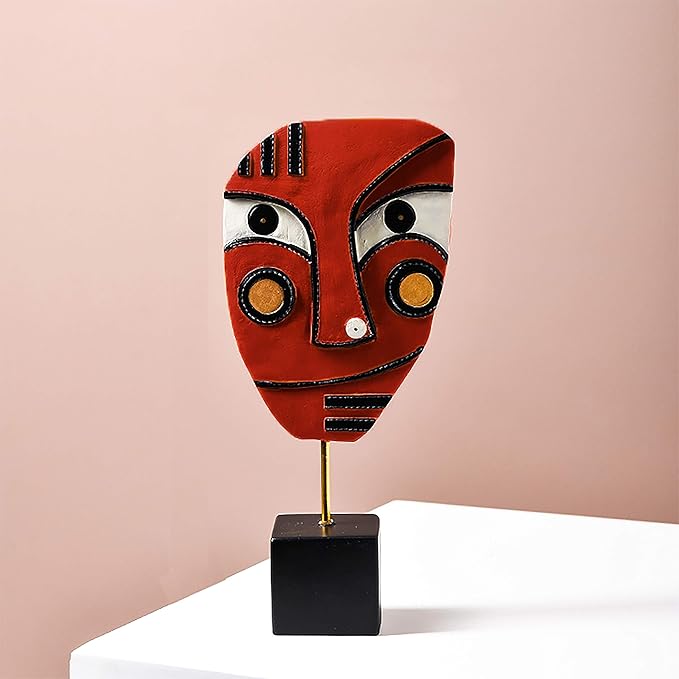 High Spirits - Handcrafted Resin Abstract Sculpture for Home Decor, Modern Book Shelf TV Stand, Living Room, Dining Room Table, Bedroom, Office Desktop, Cabinets Decorative Ornaments