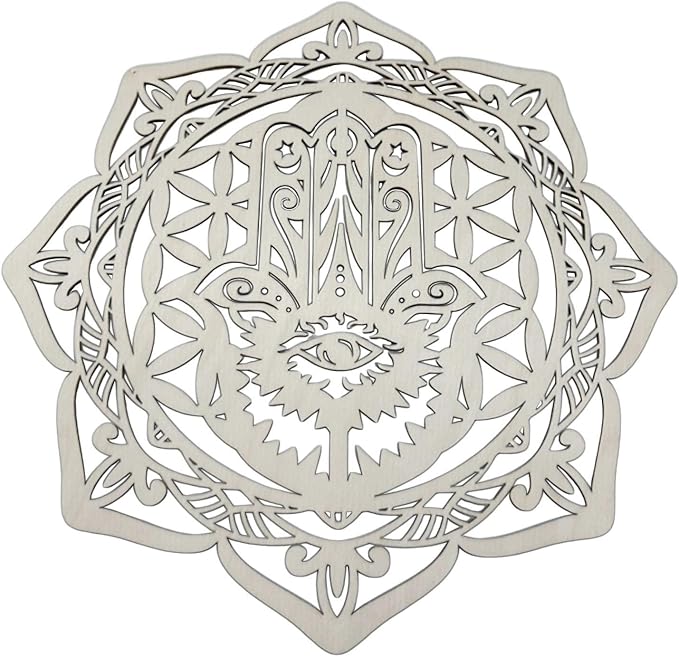 PawwJoy Geometry Wood Wall Art Hanging Decoration Collection Creative Abstract Ornament Wall Sculpture for Room Office- Style E
