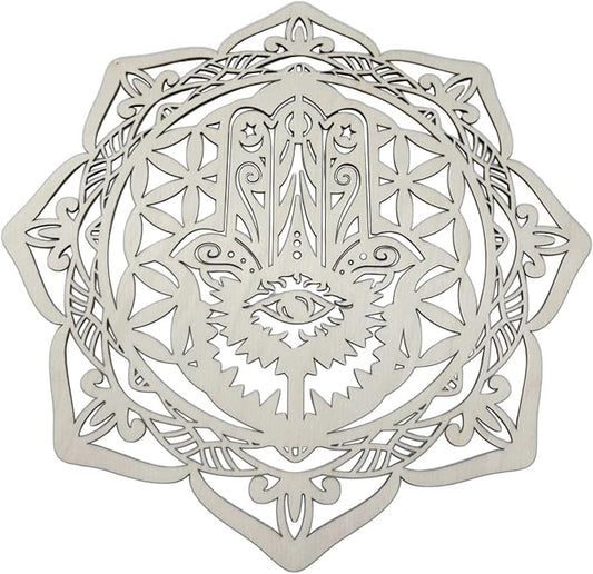 PawwJoy Geometry Wood Wall Art Hanging Decoration Collection Creative Abstract Ornament Wall Sculpture for Room Office- Style E