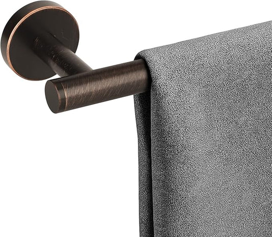 Antique 24 inch Oil Rubbed Bronze Towel Bar,Stainless Steel Towel Racks for Bathroom Wall Mounted,Bathroom Towel Holder Brushed Bronze