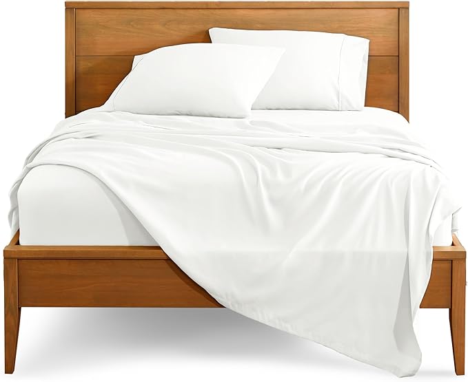 Bare Home King Sheet Set - 1800 Ultra-Soft Microfiber King Bed Sheets - Double Brushed - Deep Pockets - Easy Fit - 4 Piece Set - Bedding Sheets & Pillowcases (King, Cream)