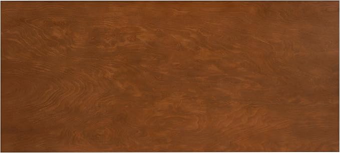 Melissa Mid Century Walnut Desk by Linon