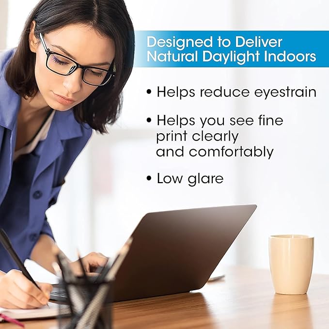 OttLite Direct LED Desk Lamp with USB Port - Modern, Adjustable, Desk Light