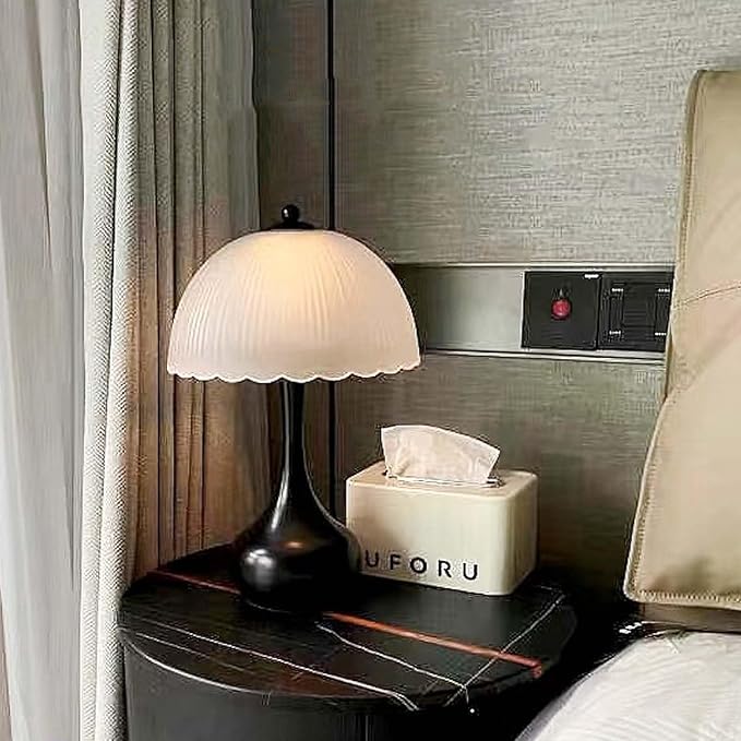 15" Table Lamp for Bedroom, 3 Color Dimmable Table Lamp,Rechargeable Cordless Bedside Lamps,Suitable for Living Bedroom Garden Dinning Kitchen