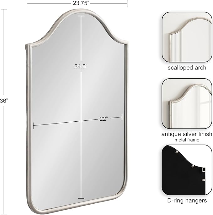 Fellows Framed Arch Wall Mirror