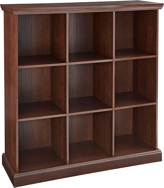 ClosetMaid 14954 Premium (9) Cube Decorative Organizer, 12.52-Inch D x 39.09-Inch H x 37.44-Inch W, Mahogany