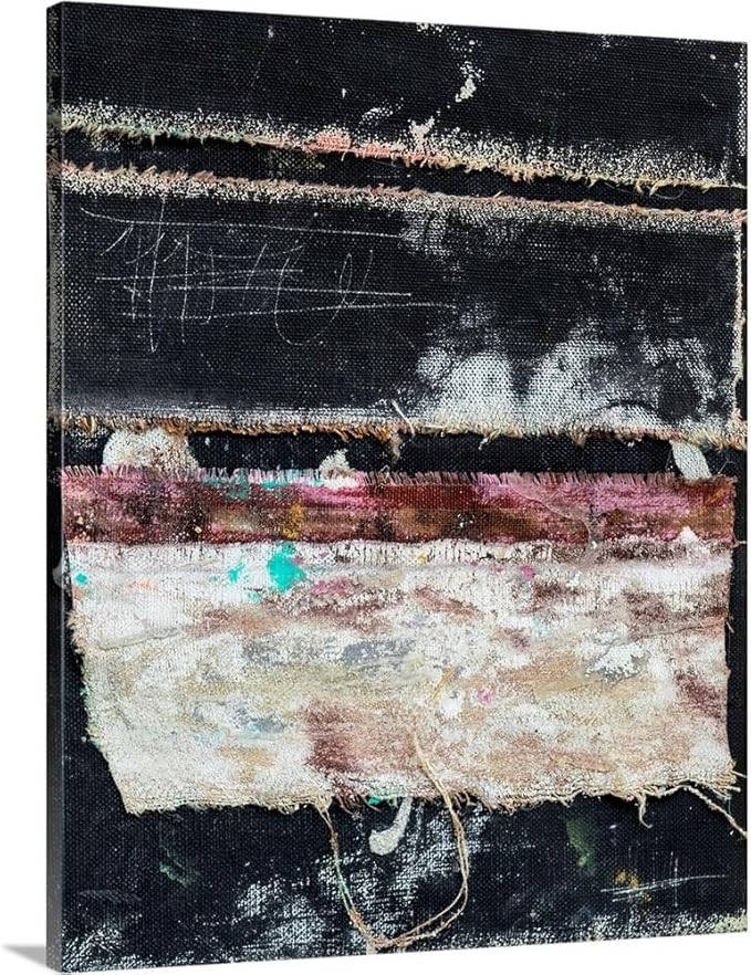 CANVAS ON DEMAND Broken to Beautiful 5 Canvas Wall Art Print by Erin Ashley, Abstract, Contemporary, Home Decor, Modern Abstract, Artwork,20" x24in