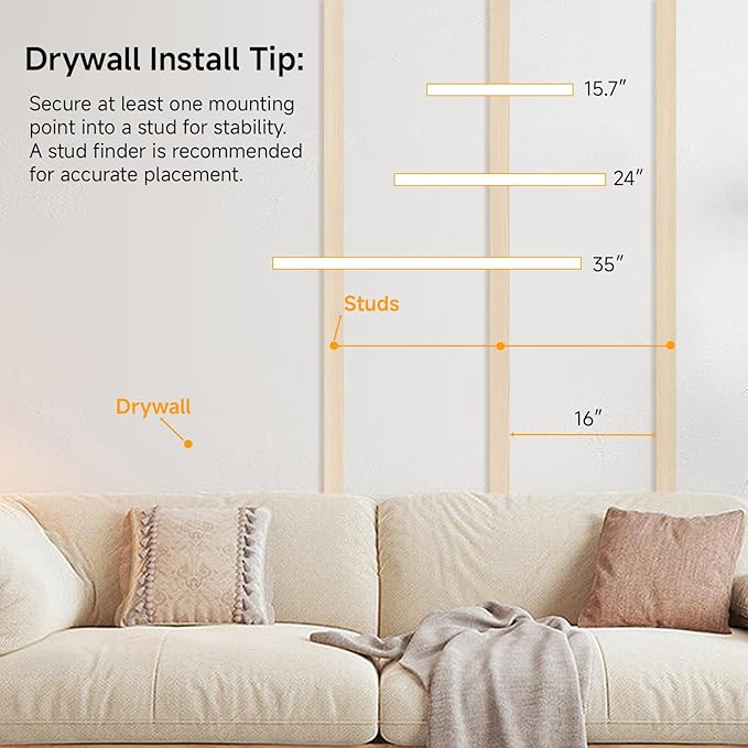 White Floating Shelves for Wall-24in Wall Mounted Display Ledge Shelves Perfect for Bedroom Bathroom Living Room and Kitchen Decoration Storage (Set of 2)