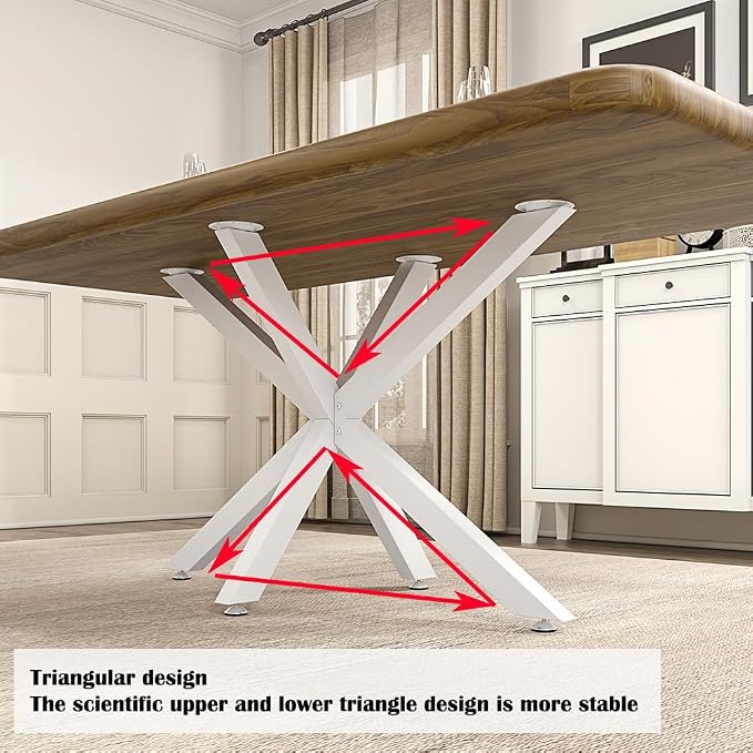 Modern Table Base Gold 30" Metal Coffee Table Legs with Suction Cups, Desk Base for Marble,Glass,Wood Top, Set of 4 Furniture Legs for Home,Kitchen,DIY End Table (Black & White)