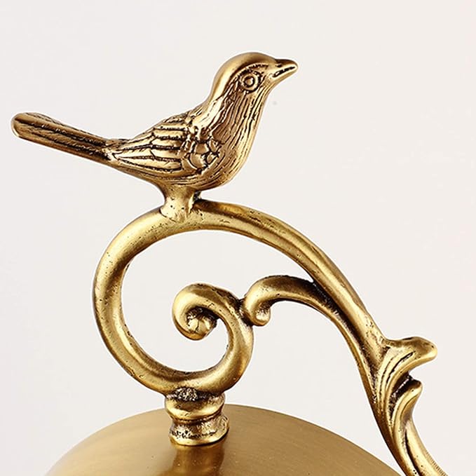 Desk European Brass Ornament Seat Clock Home Living Room Decoration Vintage Desk Office