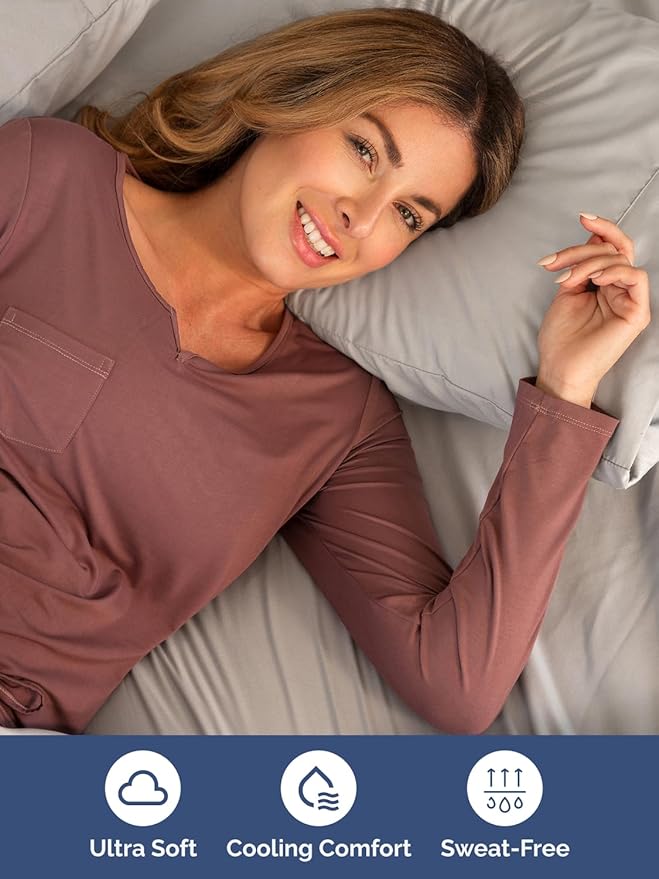Extra Deep Twin Sheet Set - 4 Piece Breathable and Cooling Sheets - Hotel Luxury Bedding for Women, Men, Kids & Teens - Easy & Secure Fit - Soft, Wrinkle Free & Comfy - Extra Deep Pockets - Light Grey