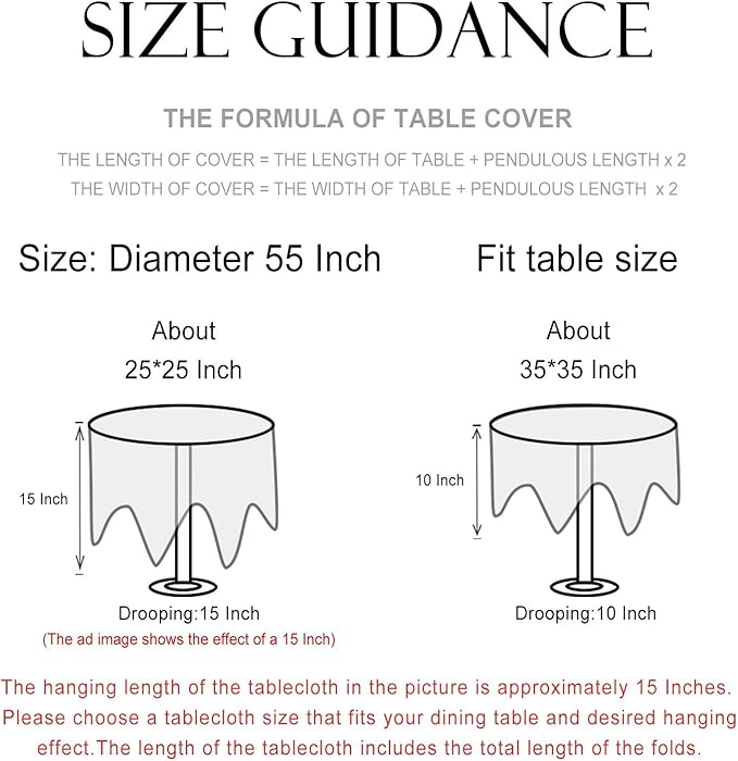 patdrea Designer Vintage Small Round Table Cloth,French Tropical Style Breathable Linen Tablecloth,Table Cover Cloth for Kitchen Dining Christmas,Thanksgiving,Diameter 55"-Pineapple a