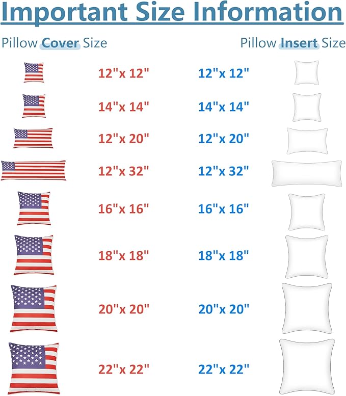 AM AEROMAX 20 ×20 Throw Pillow Memory Foam Pillow Insert - Square Accent Pillow for Decorative Cushion Bed Couch Sofa - Non-Deforming Over Time