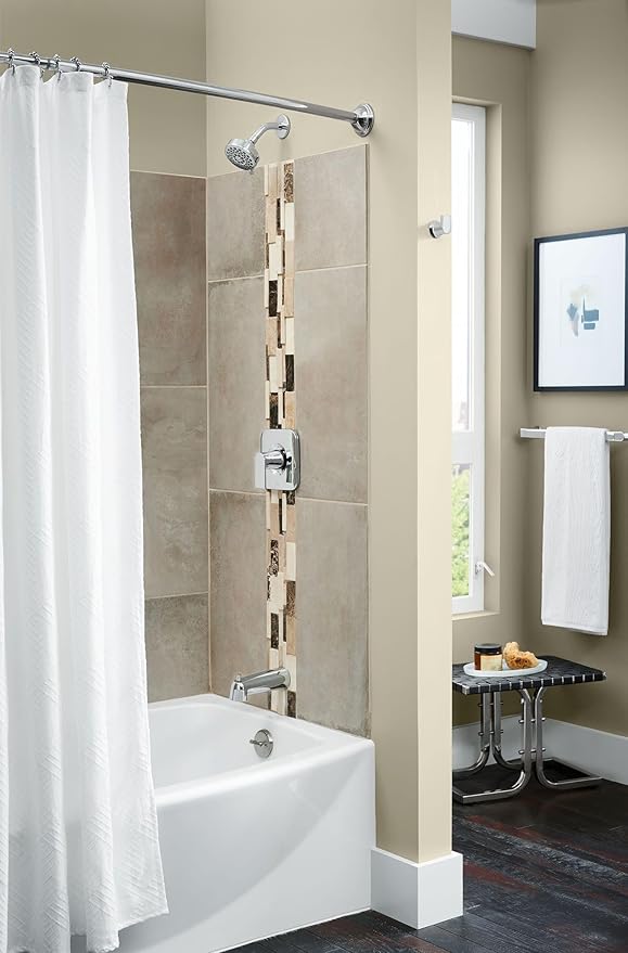 Moen Genta LX Chrome Modern Single Robe or Towel Hanger for Kitchen or Bathroom, BH3803CH